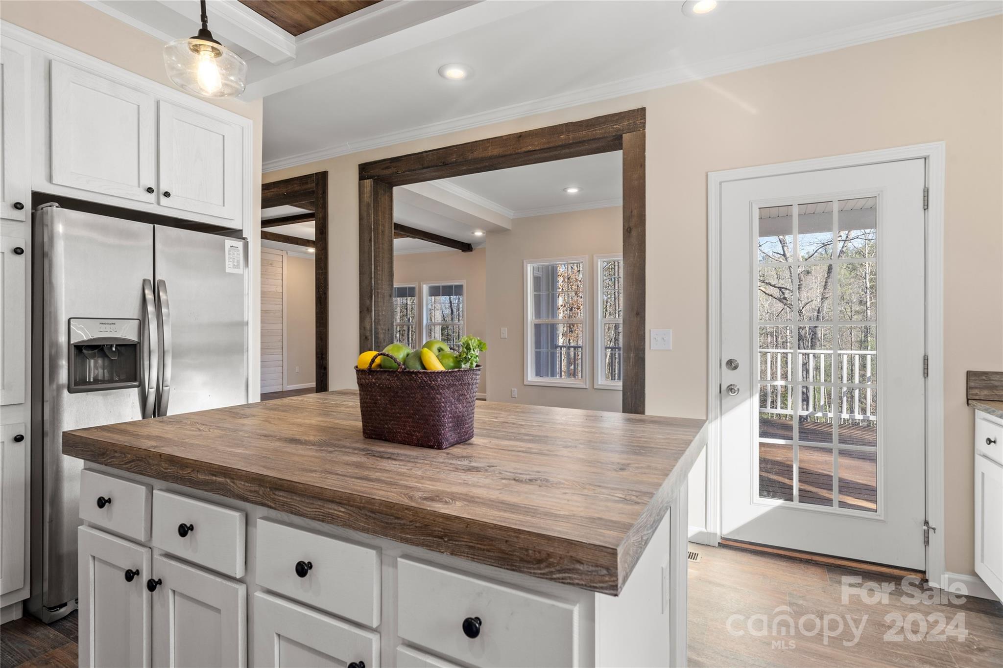 493 Patterson Road Hendersonville, NC 28739 - Photo 25 of 37 a kitchen with sink and refrigerator