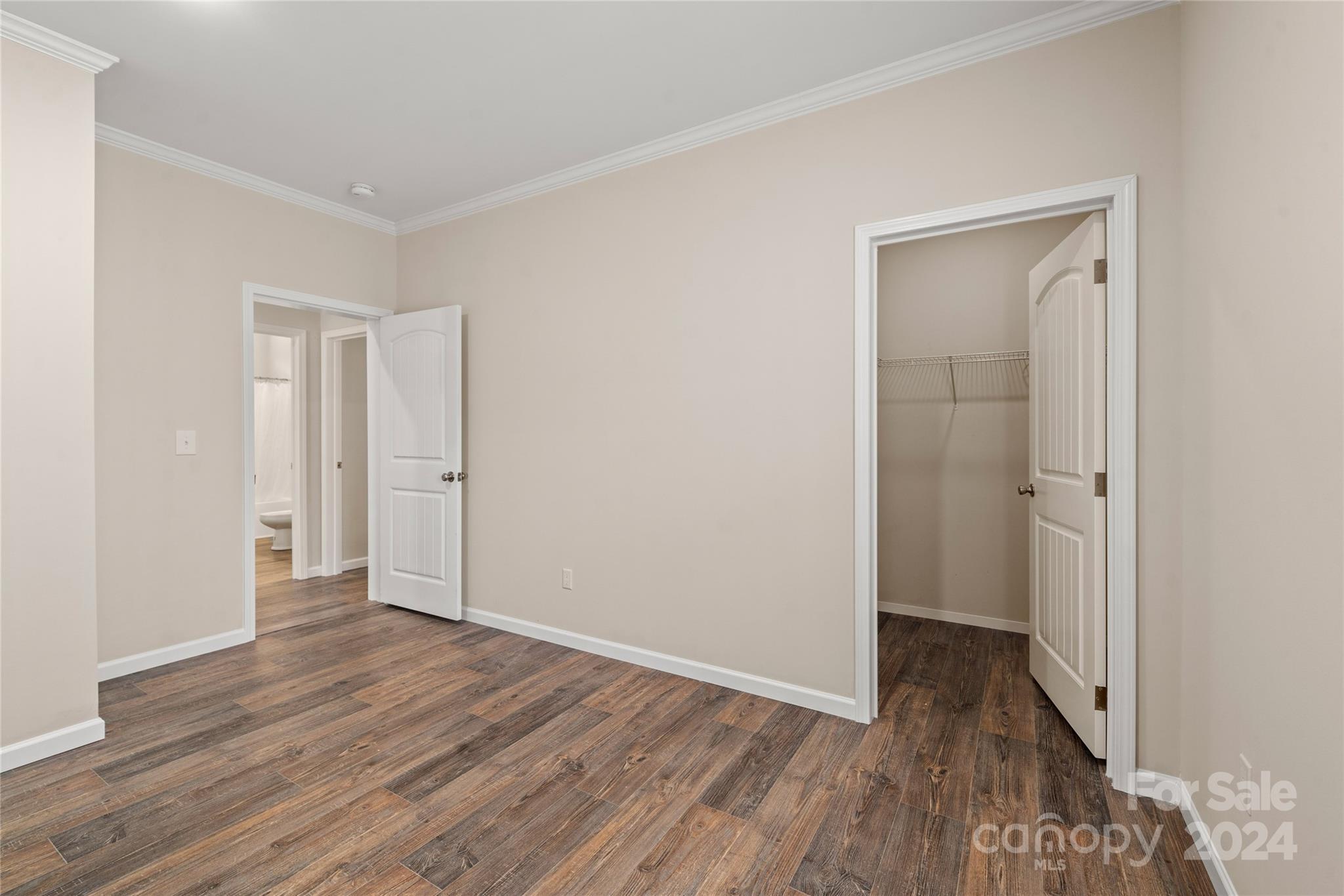 493 Patterson Road Hendersonville, NC 28739 - Photo 7 of 37 a view of wooden floor in an empty room