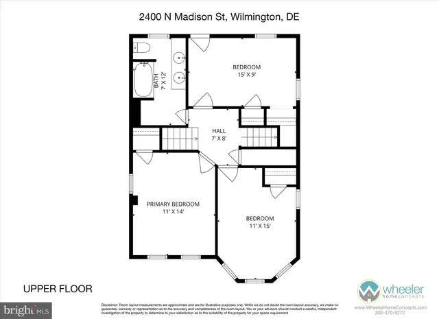 $210,000 | 2400 North Madison Street, Wilmington, DE 19802