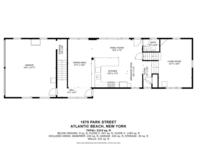 a picture of a floor plan