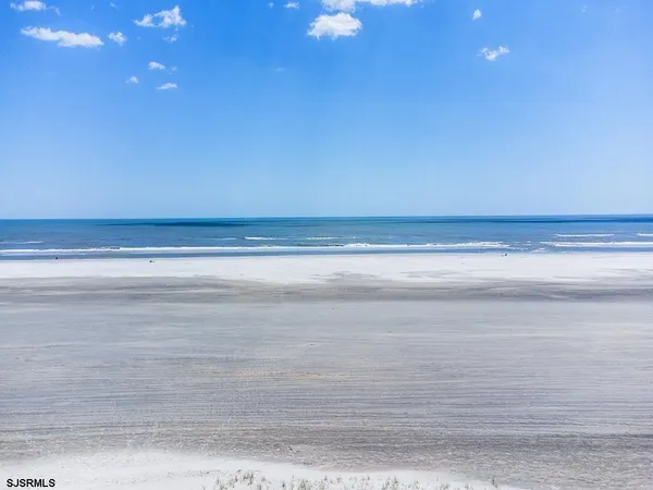 a view of beach and ocean