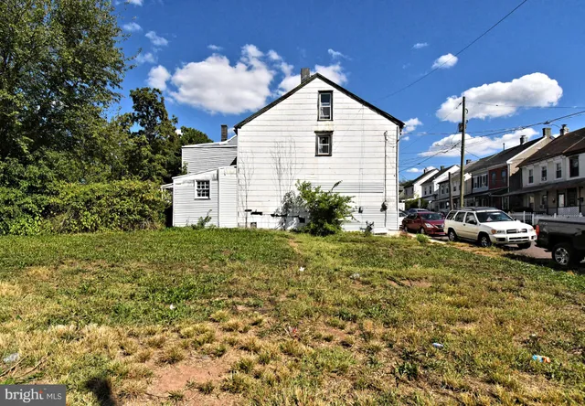 a view of a house with a patio