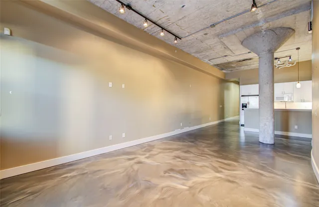 a view of empty room