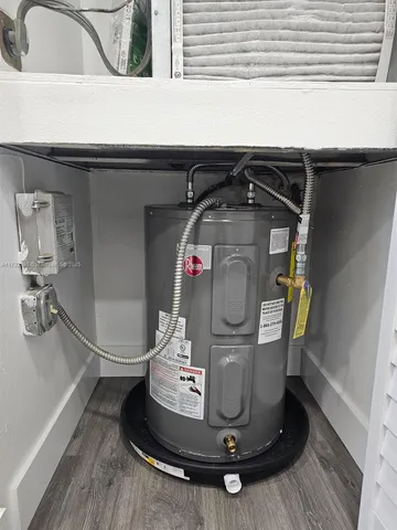 a view of water heater