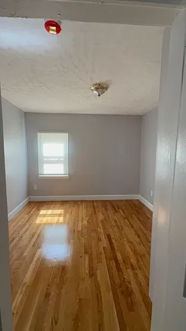 wooden floor in a room