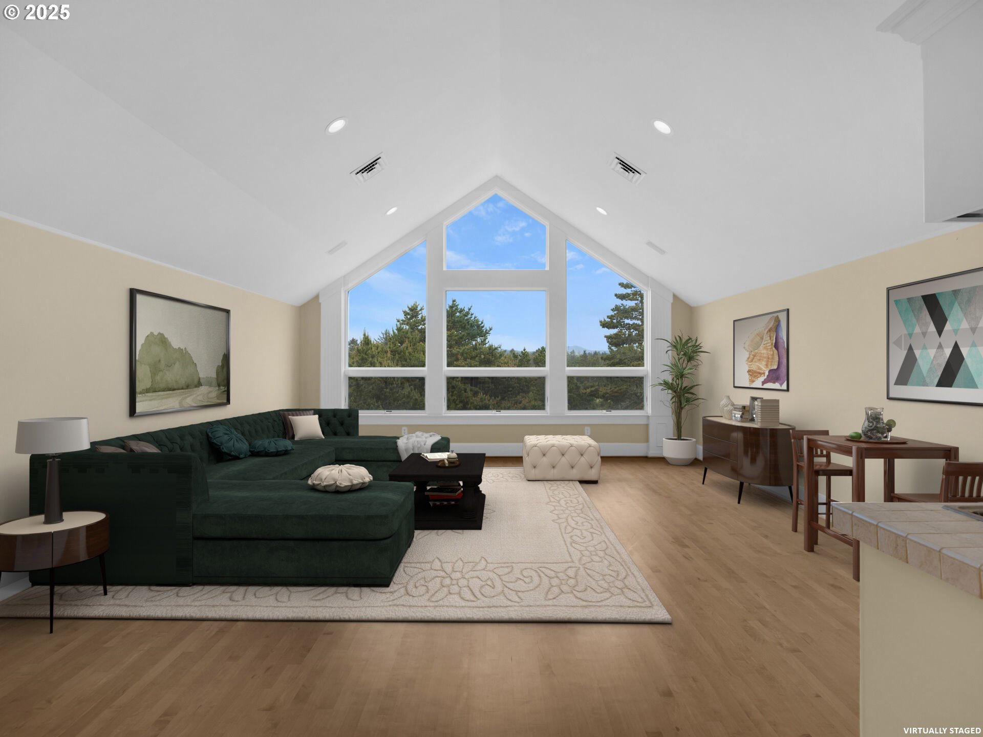 88902 Pinehurst Road Gearhart, OR 97138 - Photo 26 of 48 a living room with furniture and a large window
