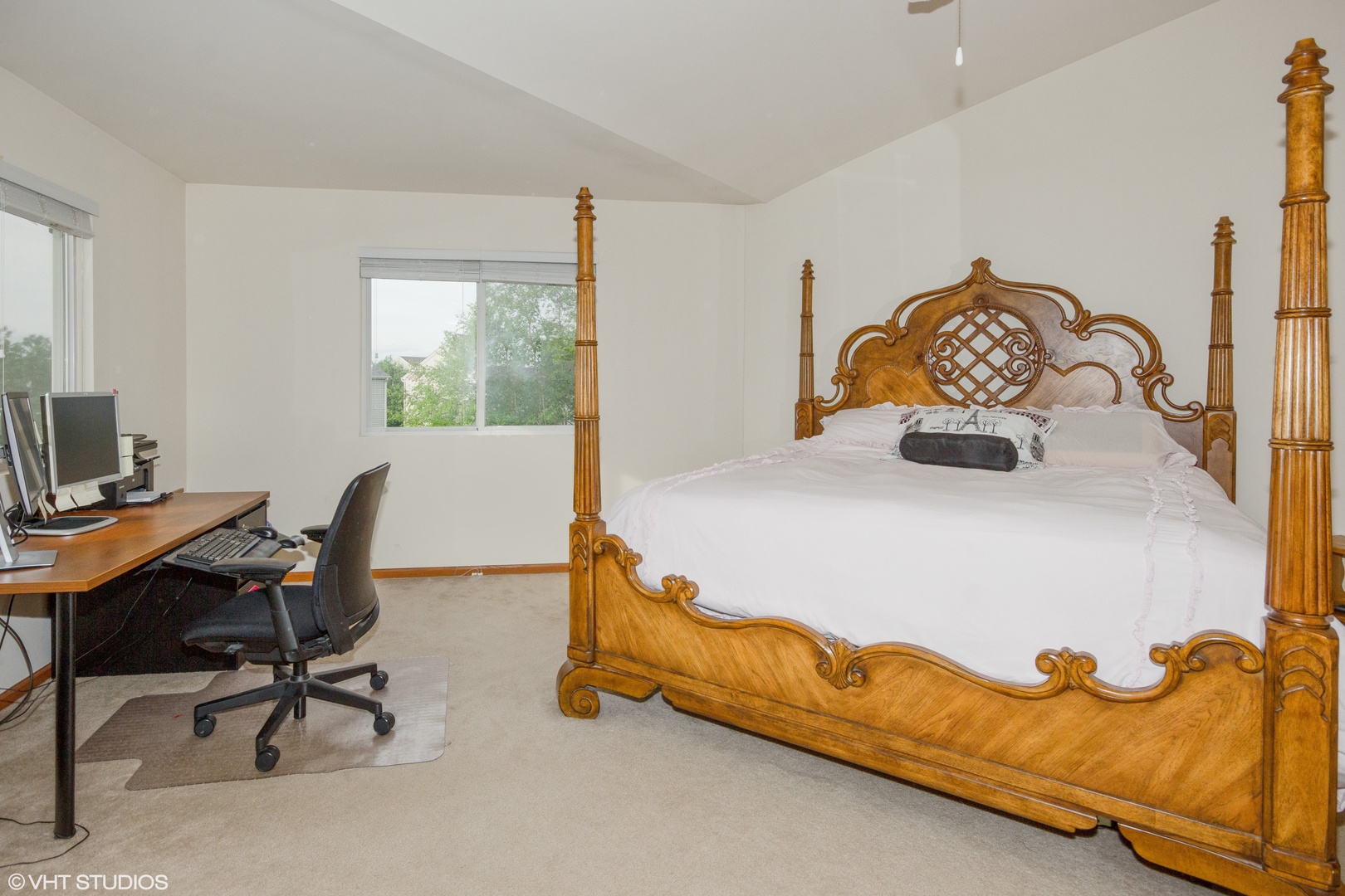 6315 Colton Ridge Court Plainfield, IL 60586 - Photo 7 of 15 a bedroom with a bed and a desk