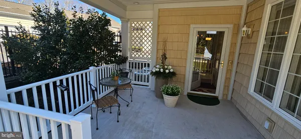 a view of balcony and patio