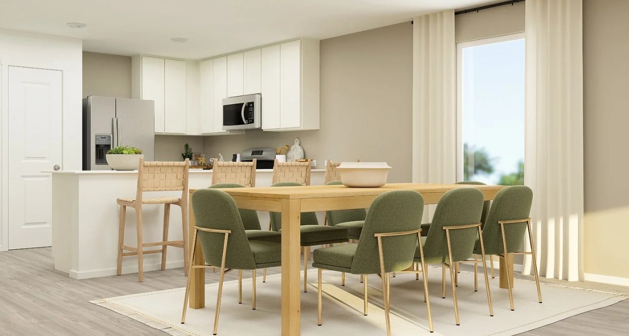 16226 Rustic Prairie Drive Hockley, TX 77447 - Photo 8 of 16 a dining room with furniture and window