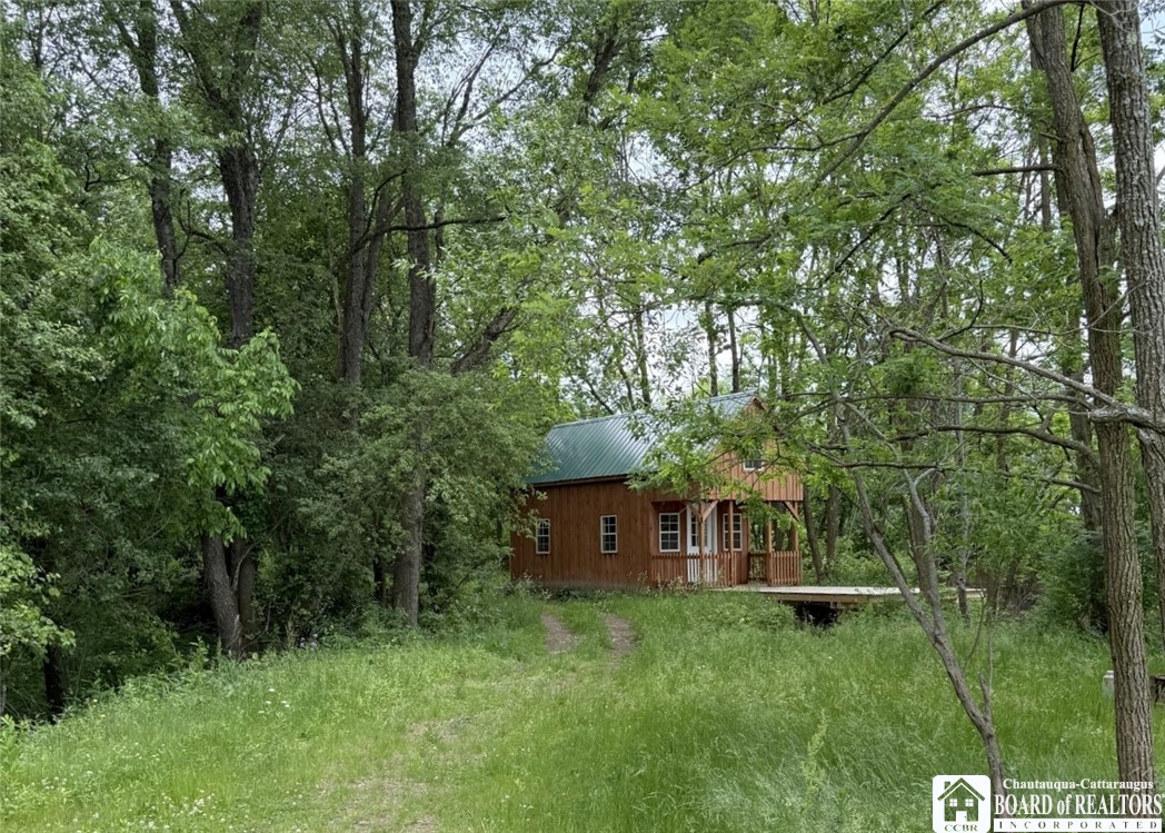 1546 Swede Road Harmony, NY 14710 - Photo 9 of 49 Amish cabin with porch, deck, loft ...porta john will be included