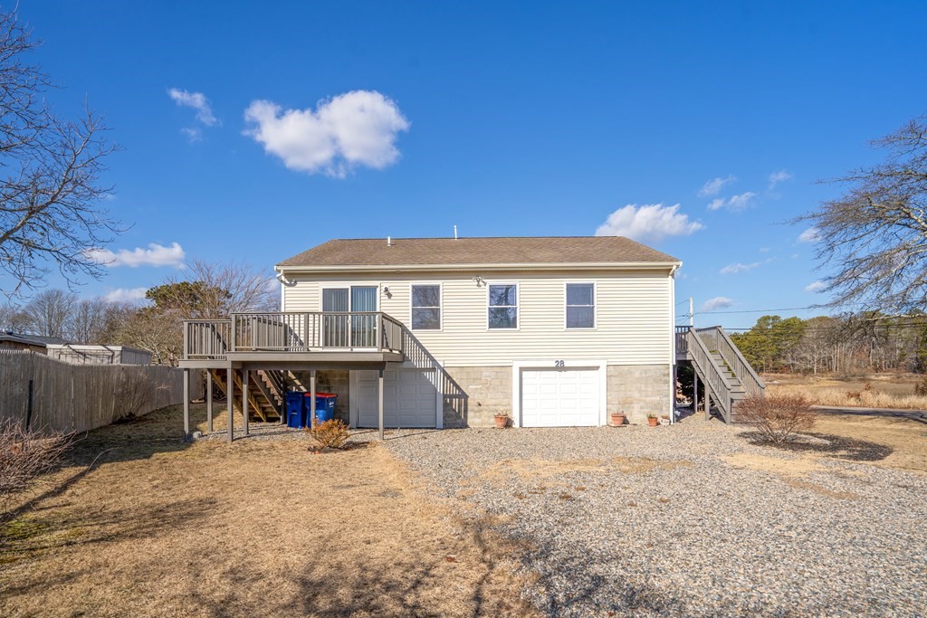 28 North Boulevard Wareham, MA 02558 - Photo 24 of 26 a view of a house with a backyard