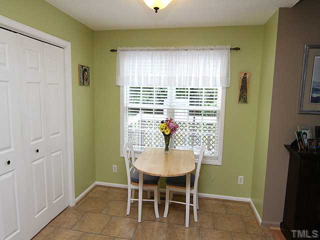 206 Howard Road Fuquay-Varina, NC 27526 - Photo 5 of 12 CUTE EAT IN KITCHEN AREA WITH NICE BIG WINDOW FOR LOTS OF SUNLIGHT