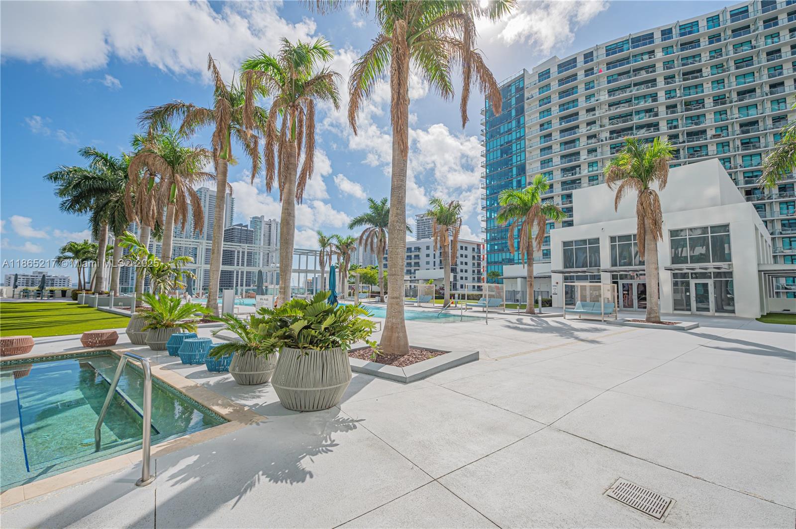 3301 Northeast 1st Avenue, Unit M0703 Miami, FL 33137 - Photo 10 of 48 a view of a house with swimming pool and sitting area