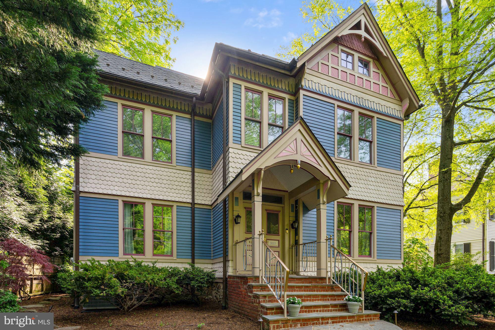 3115 Foxhall Road Northwest Washington, DC 20016 - Photo 2 of 80 Circa 1891 Restored Victorian