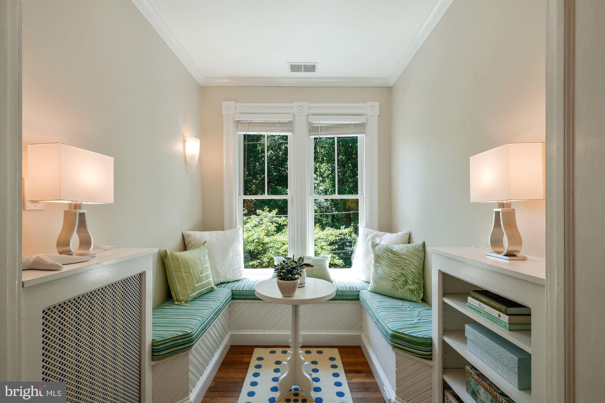 3115 Foxhall Road Northwest Washington, DC 20016 - Photo 53 of 80 Cozy office/reading nook between 3rd and 4th BRs