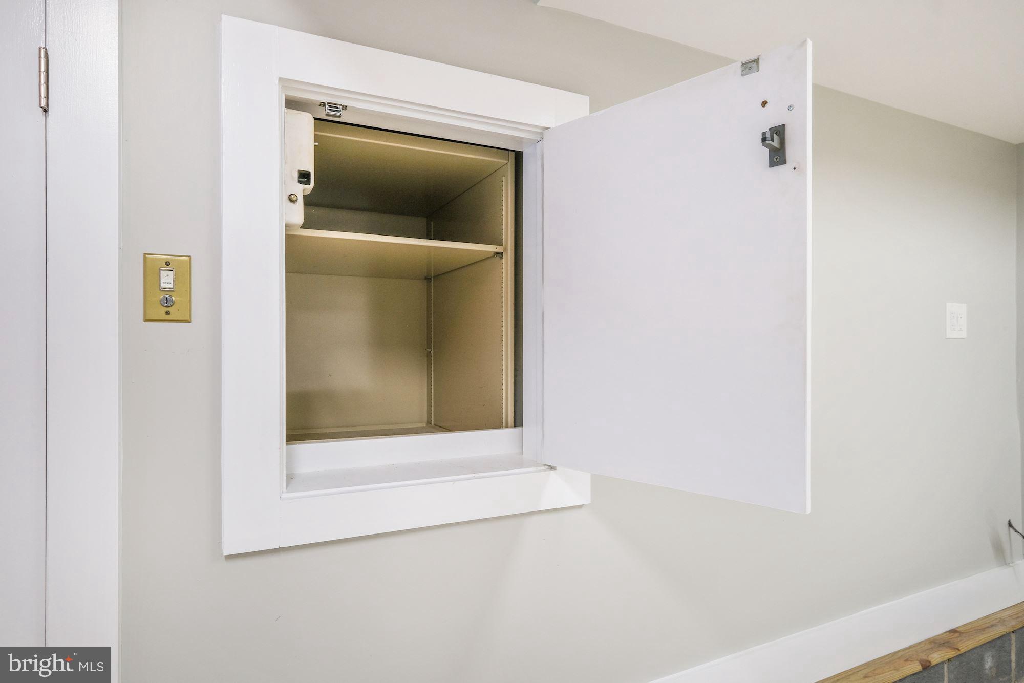 3115 Foxhall Road Northwest Washington, DC 20016 - Photo 78 of 80 Dumbwaiter from garage to kitchen