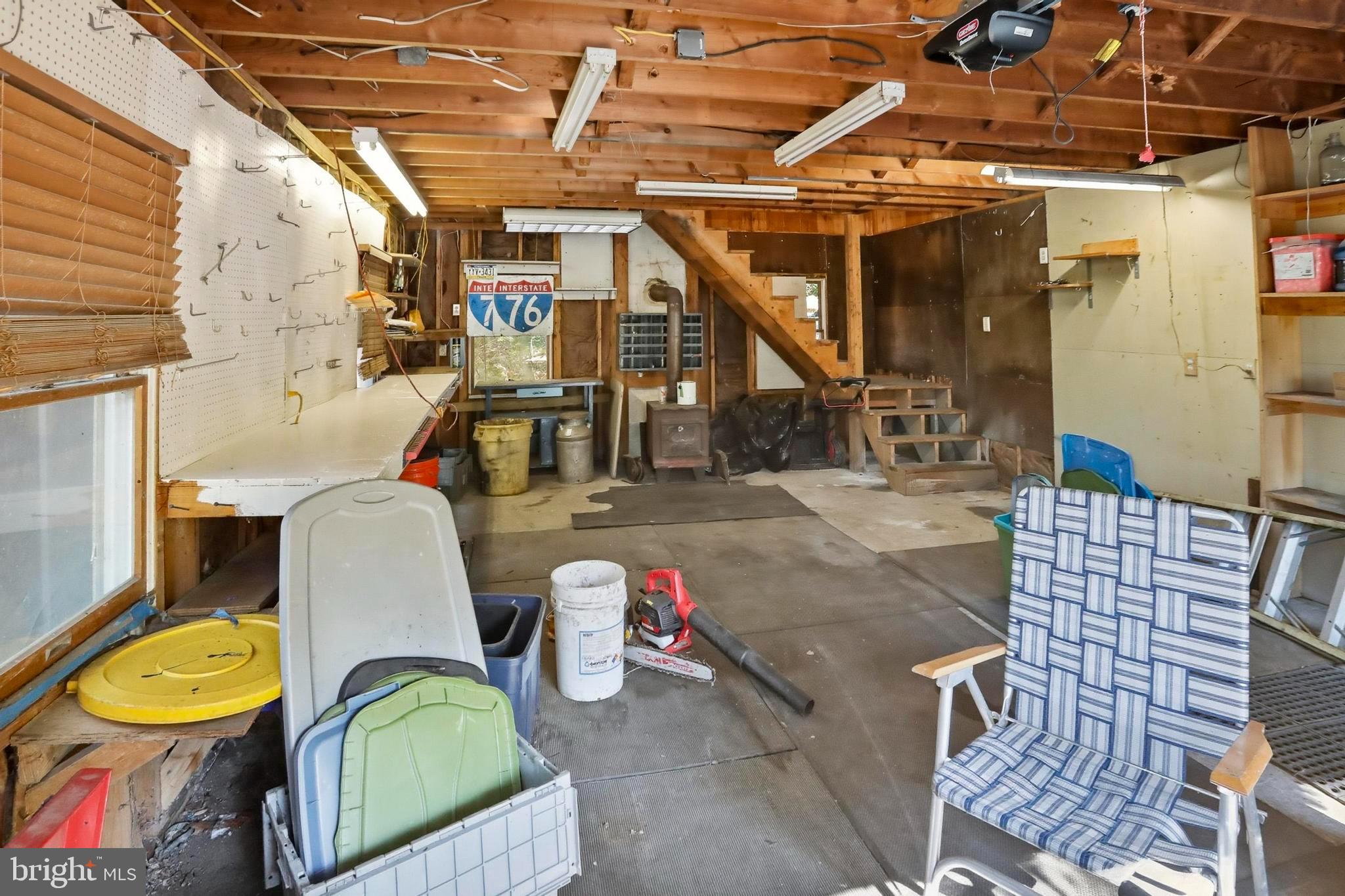 454 Landis Store Road Boyertown, PA 19512 - Photo 45 of 48 Garage with loft access