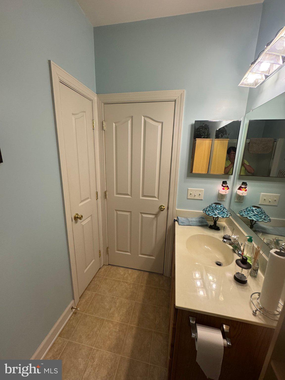 231 Foxglove Loop Bear, DE 19701 - Photo 20 of 30 a bathroom with a sink and mirror