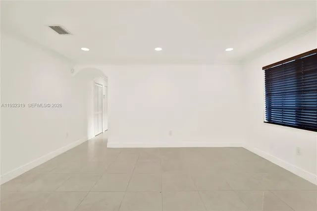 a view of empty room