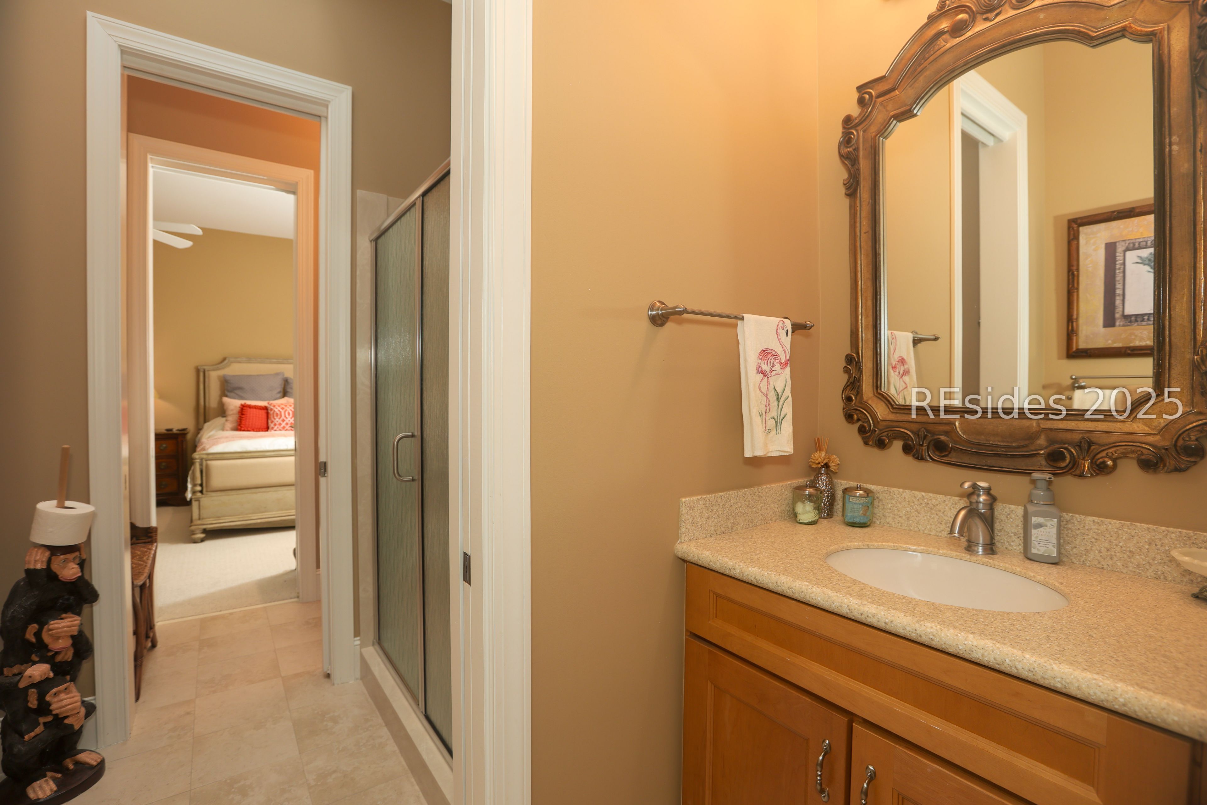 102 Cutter Circle Bluffton, SC 29909 - Photo 44 of 80 Bedroom 2 Sink & Toilet Area