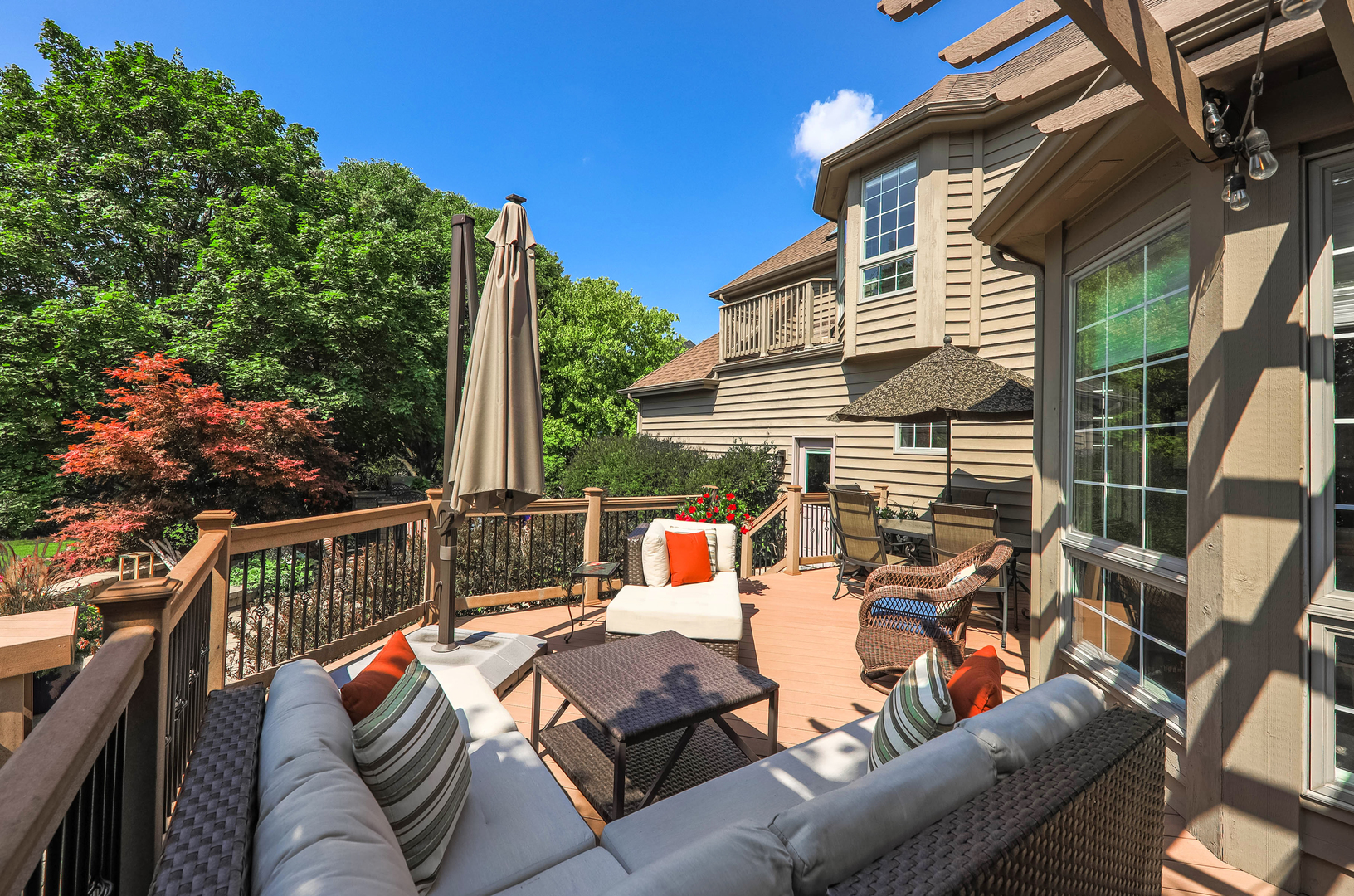 4435 Esquire Circle Naperville, IL 60564 - Photo 32 of 45 a deck view with seating space