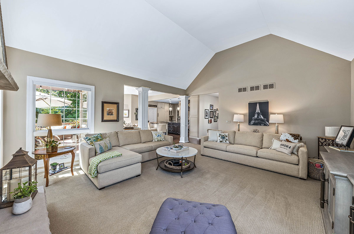 4435 Esquire Circle Naperville, IL 60564 - Photo 7 of 45 a living room with furniture and a large window