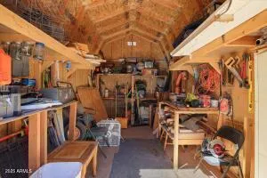 a view of a porch with a yard