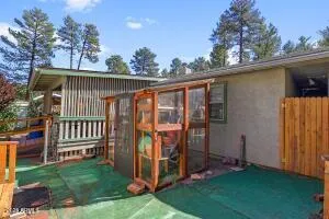 a view of statue in the garden