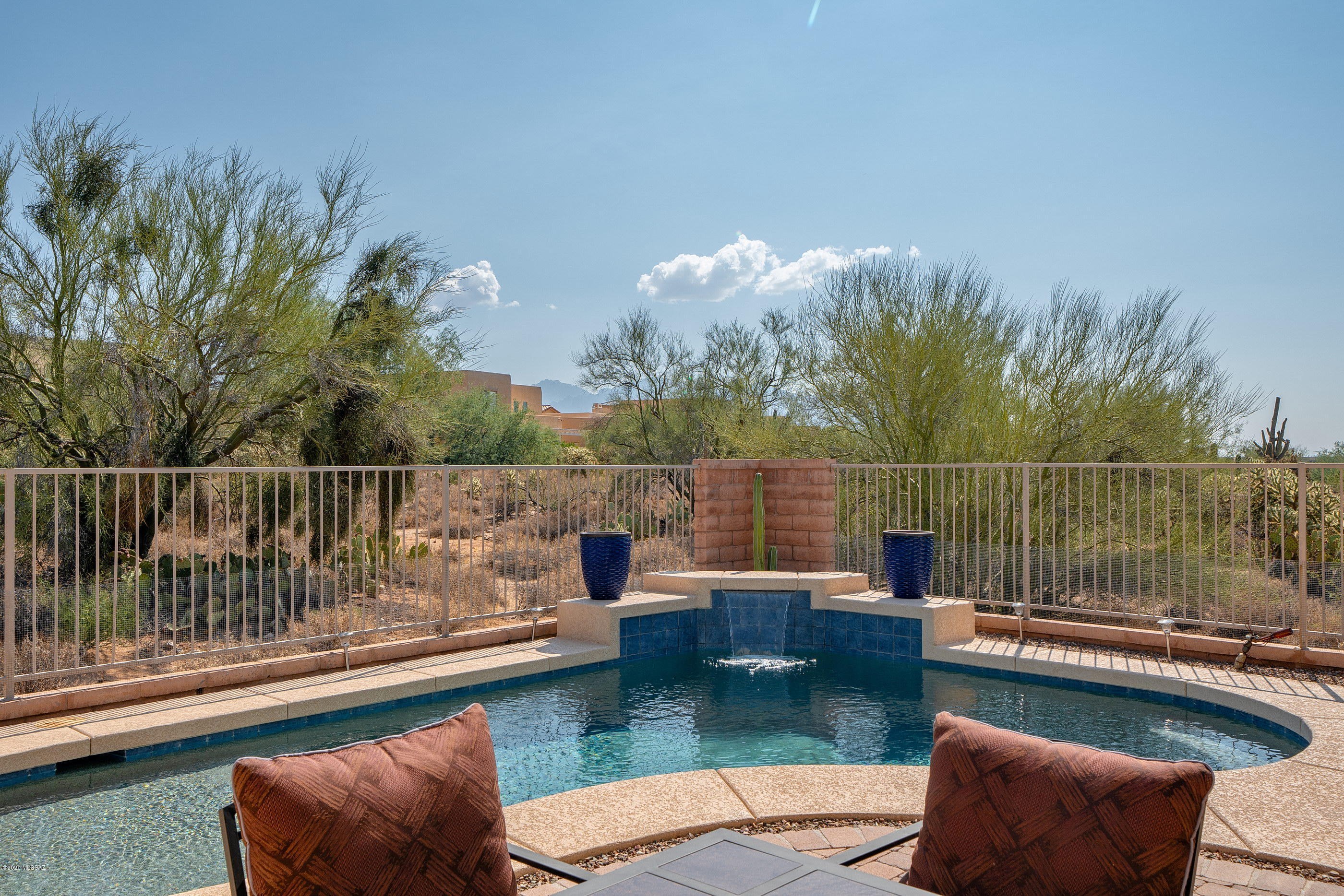 4440 West Crystal Ranch Place Marana, AZ 85658 - Photo 5 of 28 swimming pool view with a seating space
