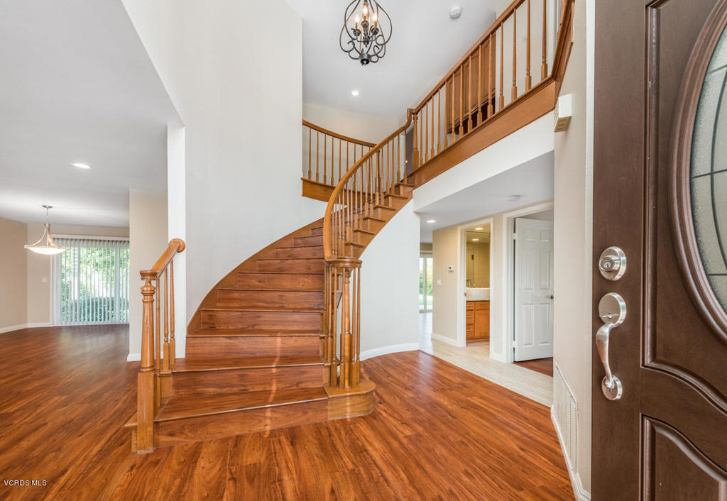 3403 Fayance Place Thousand Oaks, CA 91362 - Photo 3 of 23 a view of entryway and hall with wooden floor