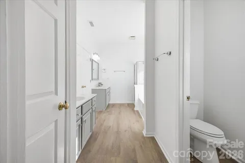 a bathroom with a sink and toilet