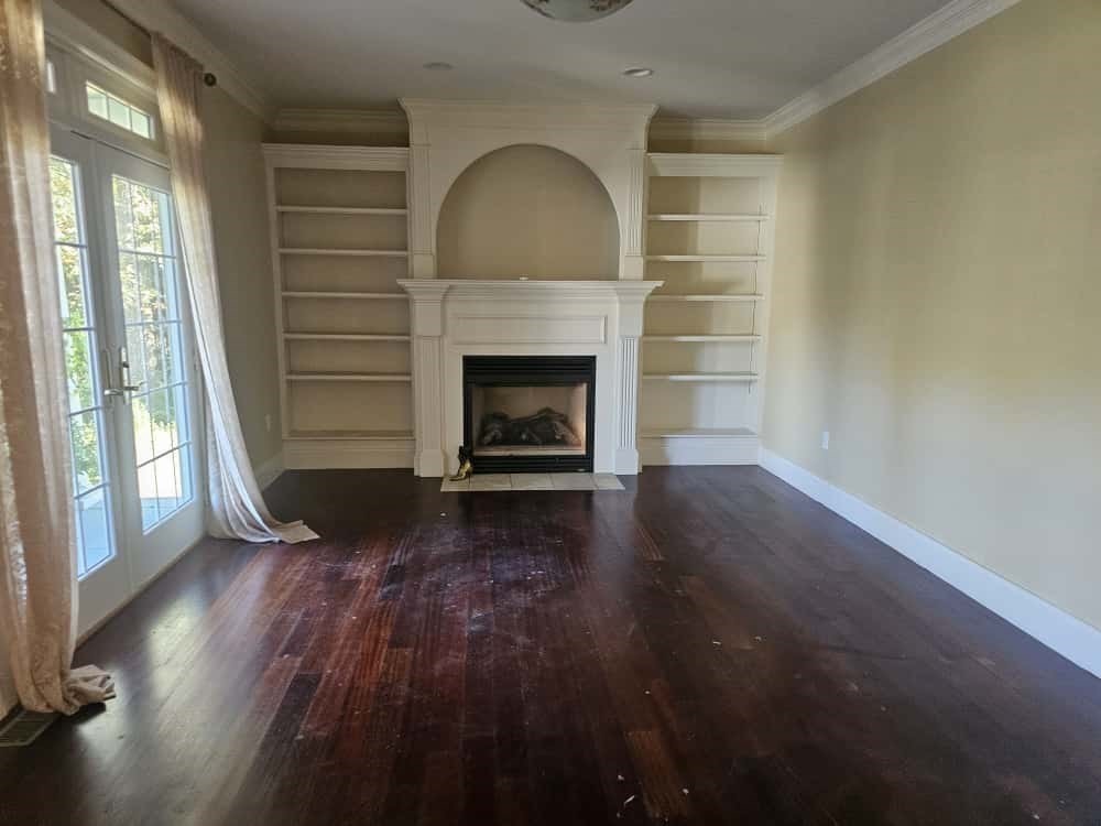 4 Shoe String Lane Westwood, MA 02090 - Photo 5 of 28 a view of empty room with a fireplace