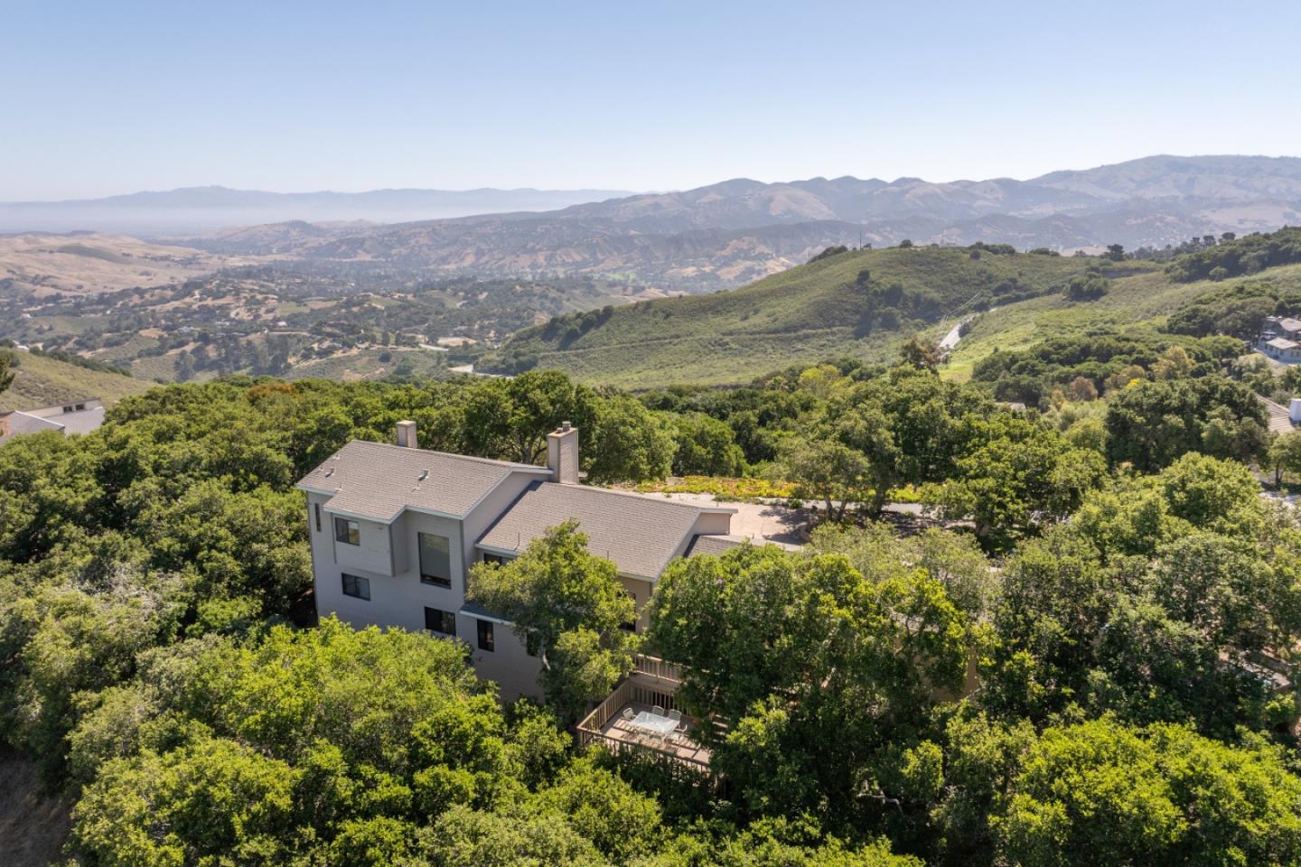25940 Colt Lane Carmel Valley, CA 93924 - Photo 40 of 40 an aerial view of residential house and sandy dunes
