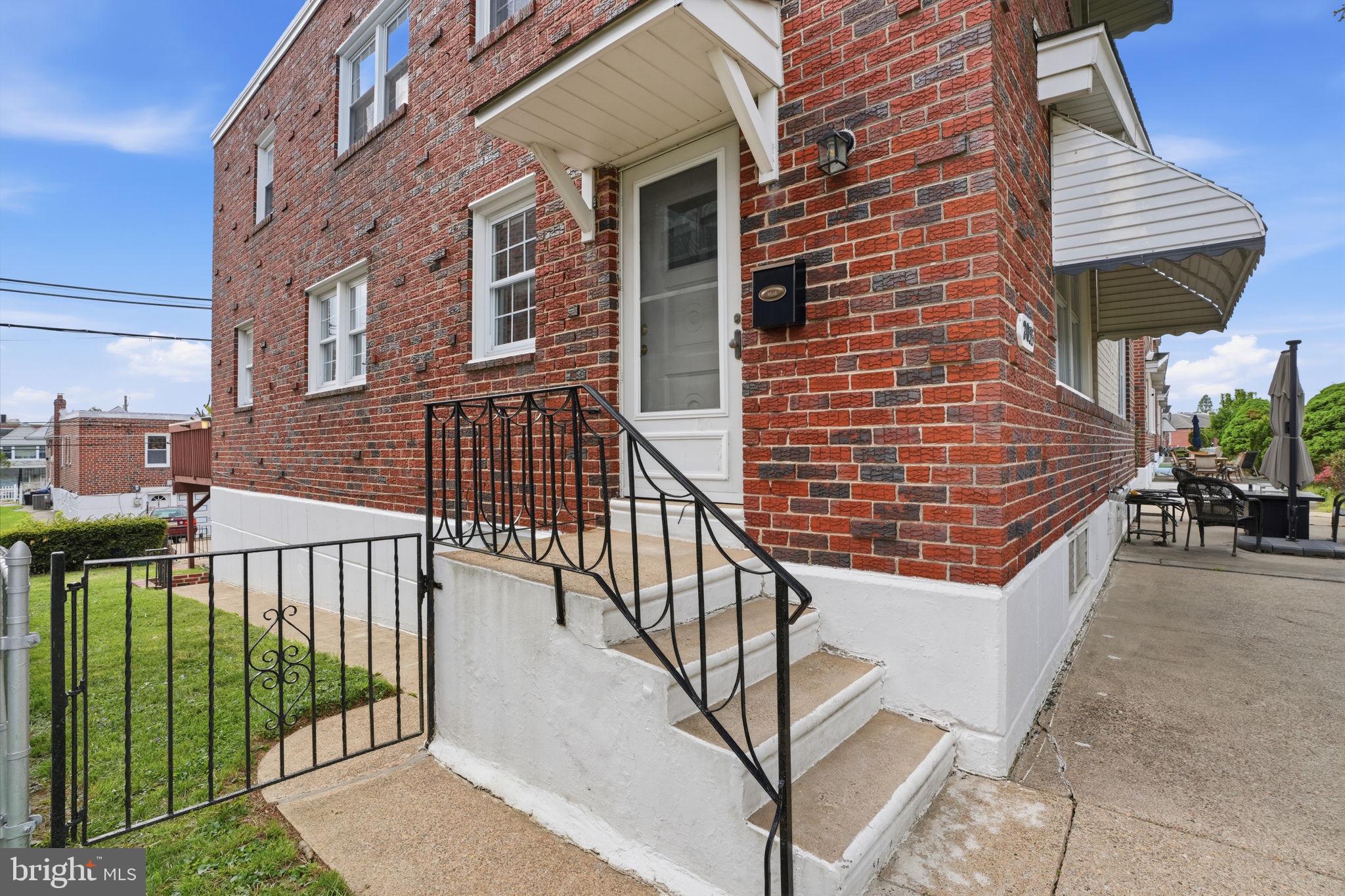 2035 Nester Street Philadelphia, PA 19115 - Photo 4 of 27 Charming brick entrance with steps.
