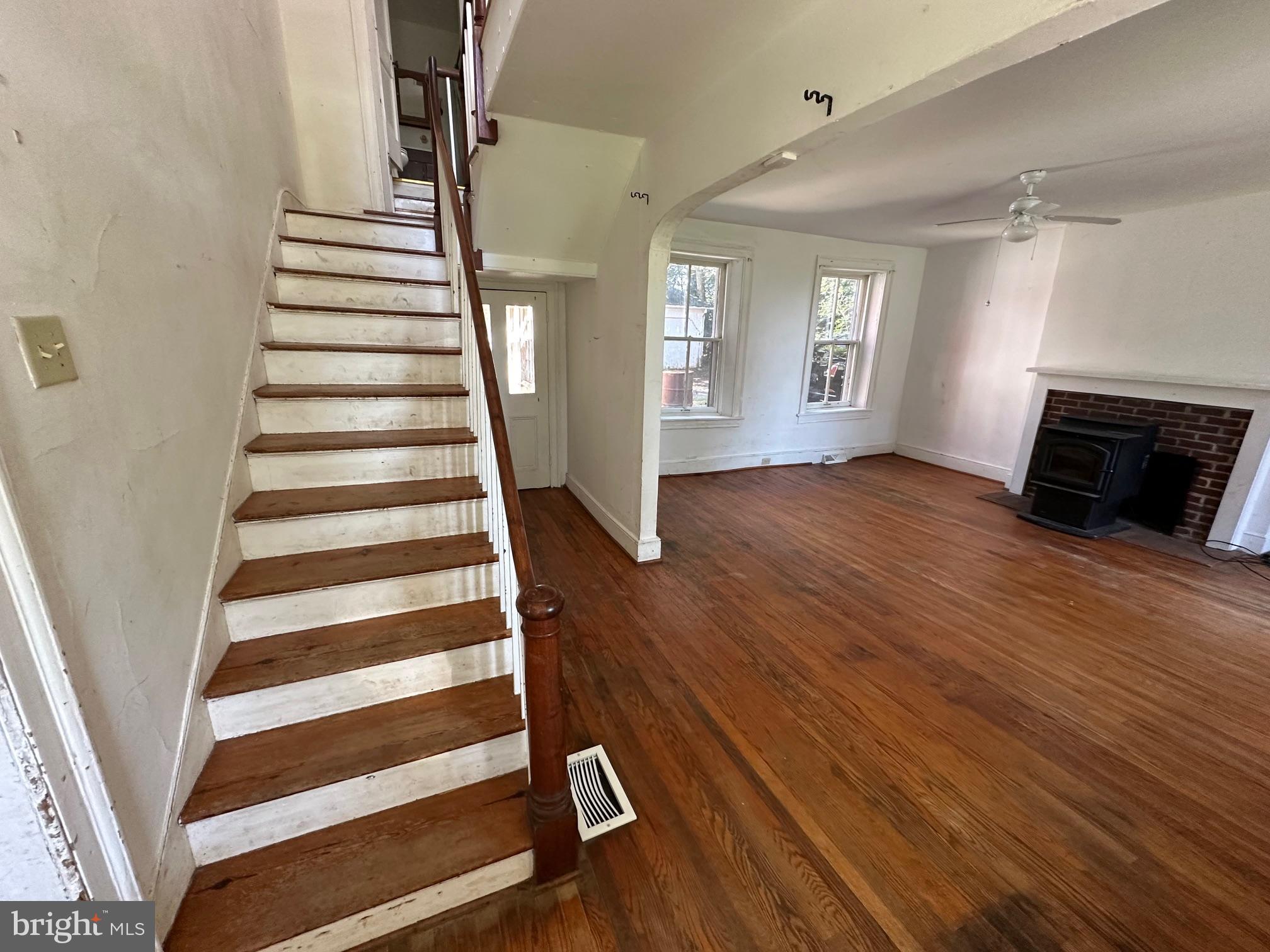 2255 Luther Jones Road Shenandoah Junction, WV 25442 - Photo 14 of 23 wooden floor in an empty room with a window