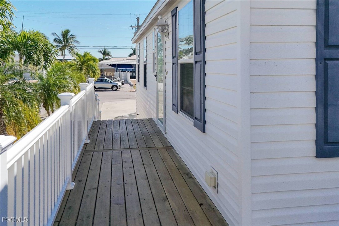 2831 York Road St. James City, FL 33956 - Photo 3 of 29 a view of balcony and deck