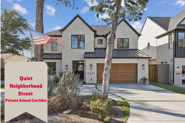 a sign board on the side of a house