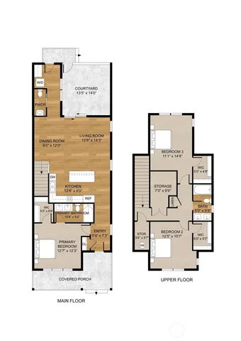 a picture of a floor plan