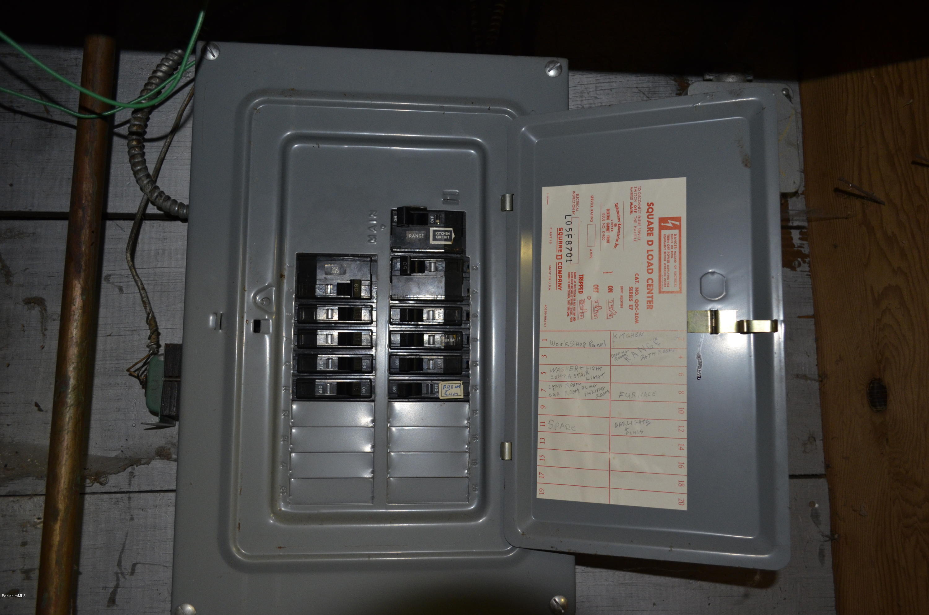29 Howe Road Pittsfield, MA 01201 - Photo 44 of 50 Electrical Panel #1