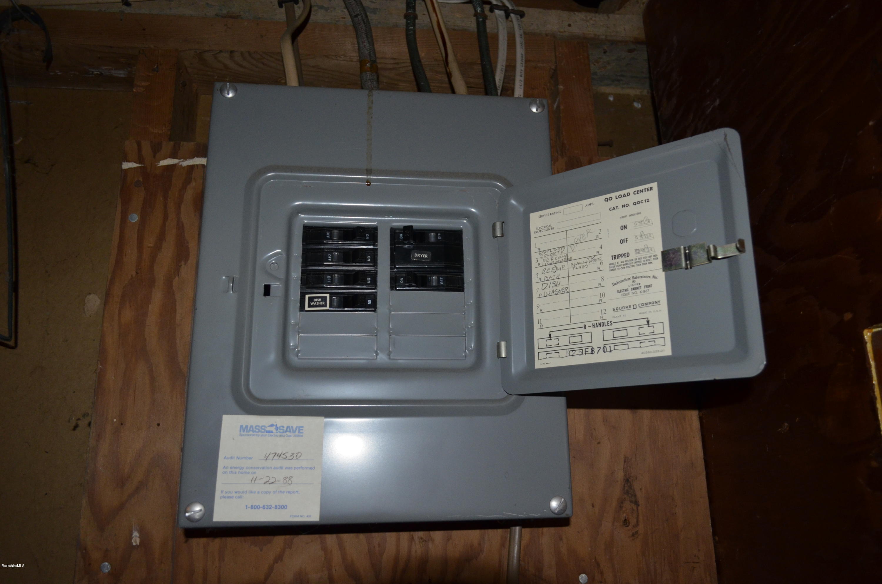 29 Howe Road Pittsfield, MA 01201 - Photo 45 of 50 Electrical Panel #2