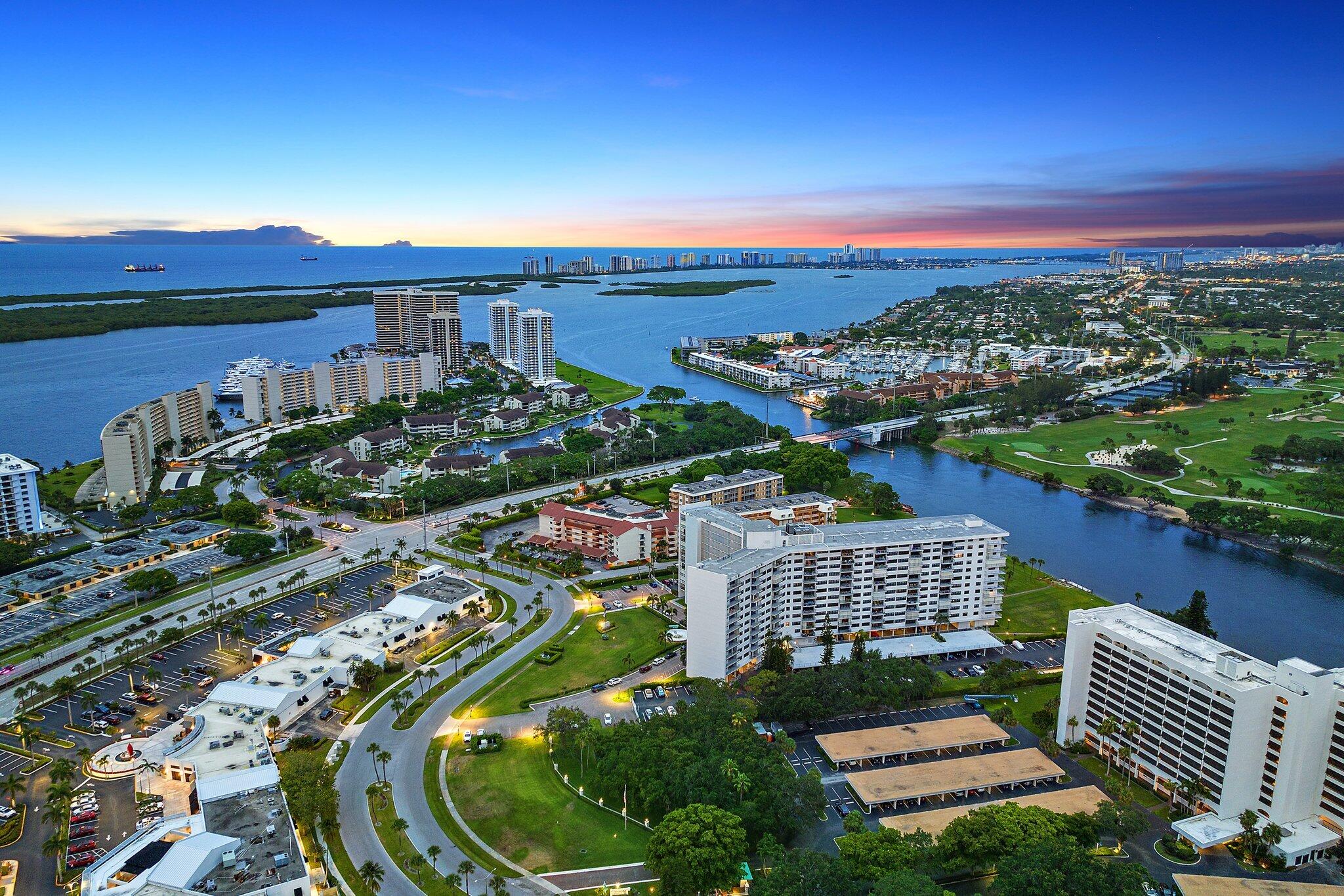 336 Golfview Road, Unit 905 North Palm Beach, FL 33408 - Photo 47 of 51 Aerial View