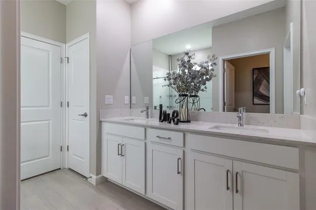 a room with furniture and window