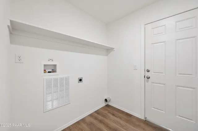 a backyard of a house