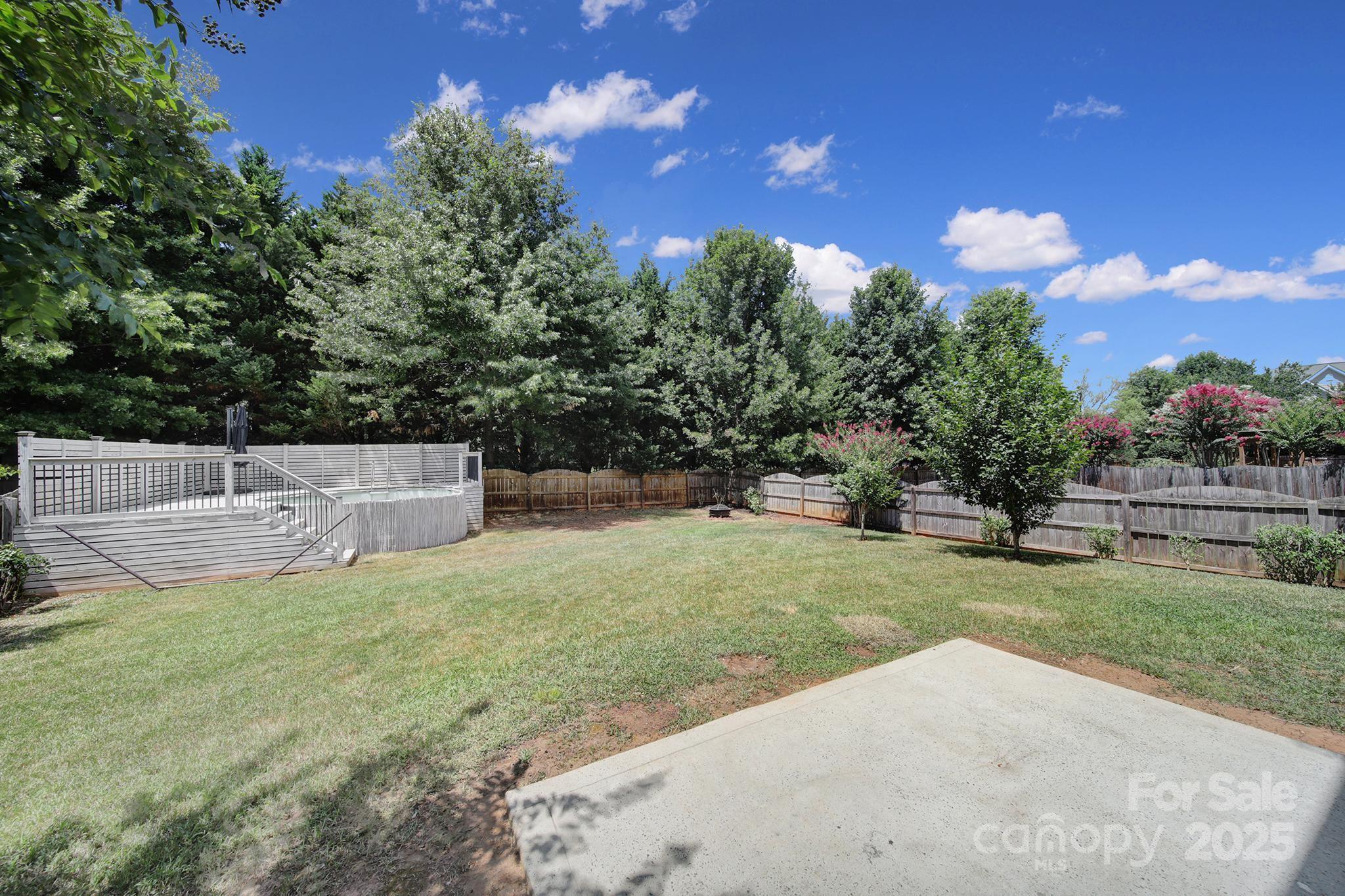 13425 Meadowmere Road Huntersville, NC 28078 - Photo 34 of 41 a view of a backyard