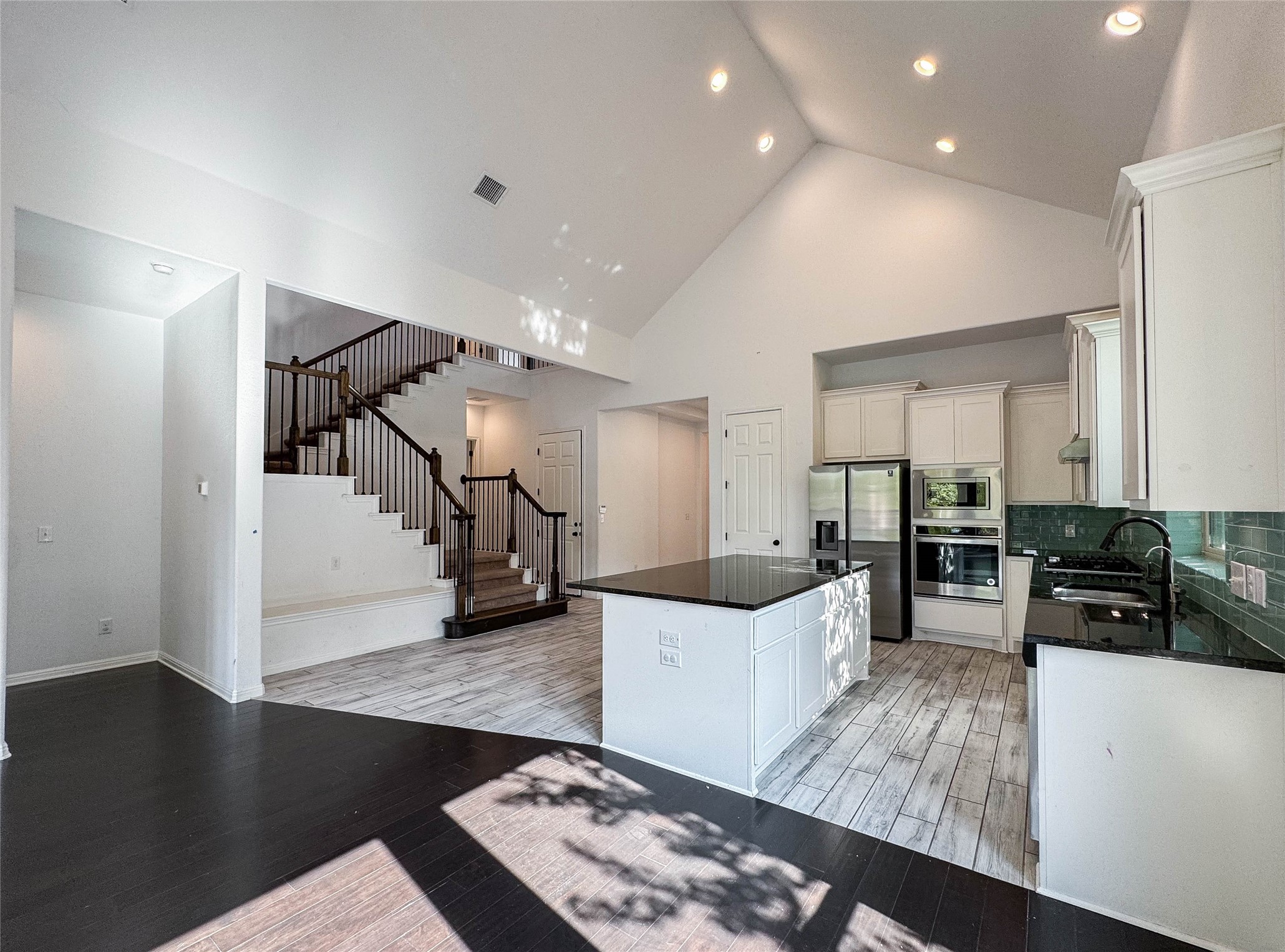 3810 Brushy Creek Road, Unit 73 Cedar Park, TX 78613 - Photo 3 of 42 a living room with furniture and wooden floor