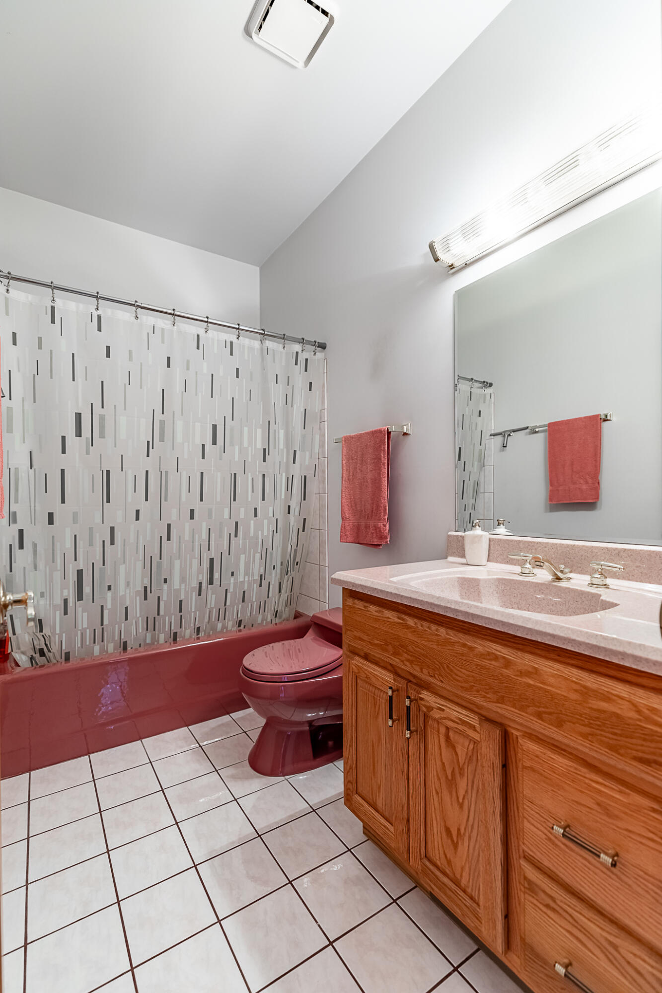 1020 Cornwallis Lane Munster, IN 46321 - Photo 31 of 41 a bathroom with a granite countertop sink a mirror and toilet