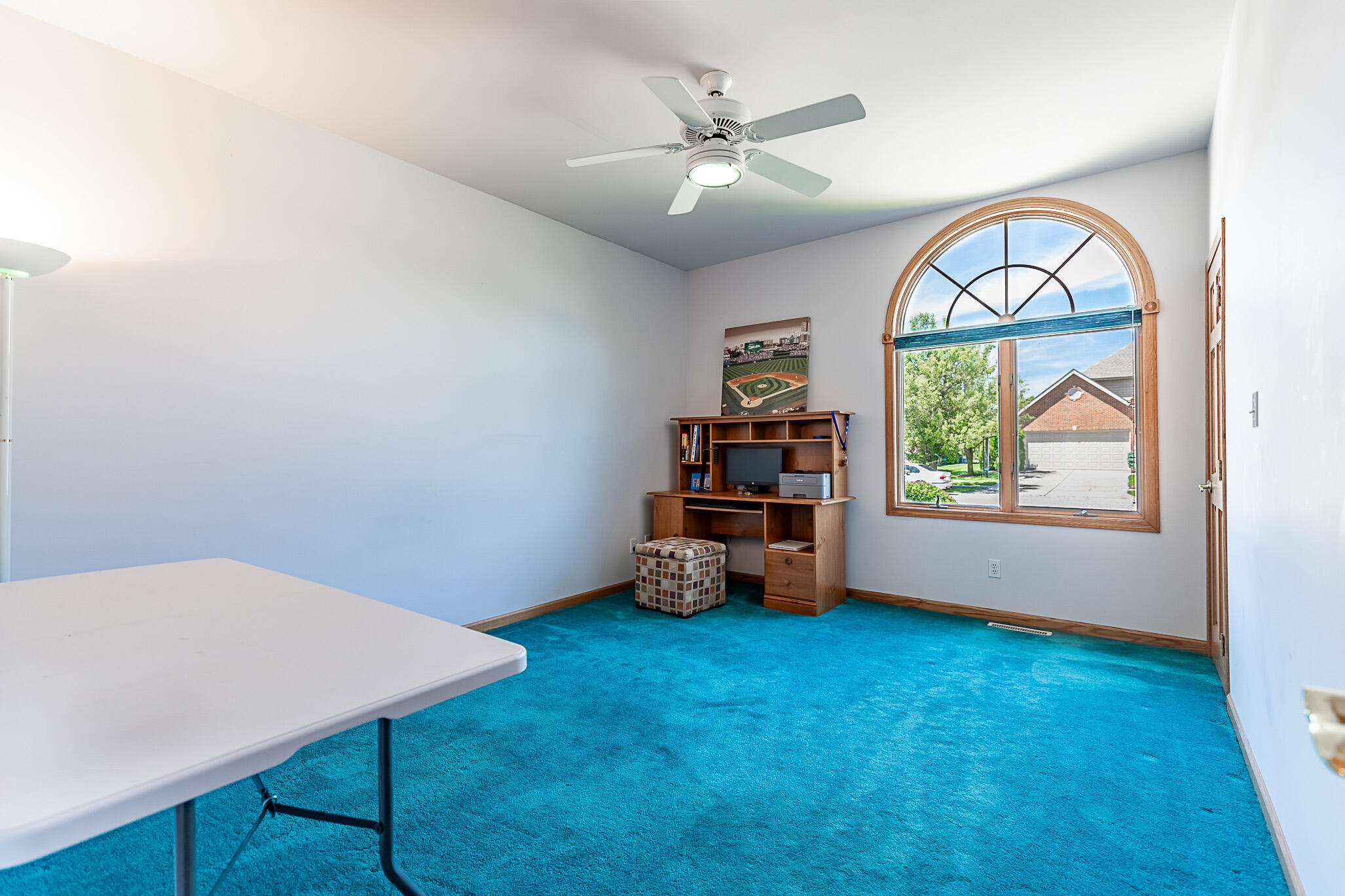 1020 Cornwallis Lane Munster, IN 46321 - Photo 32 of 41 an empty room with windows and view of kitchen