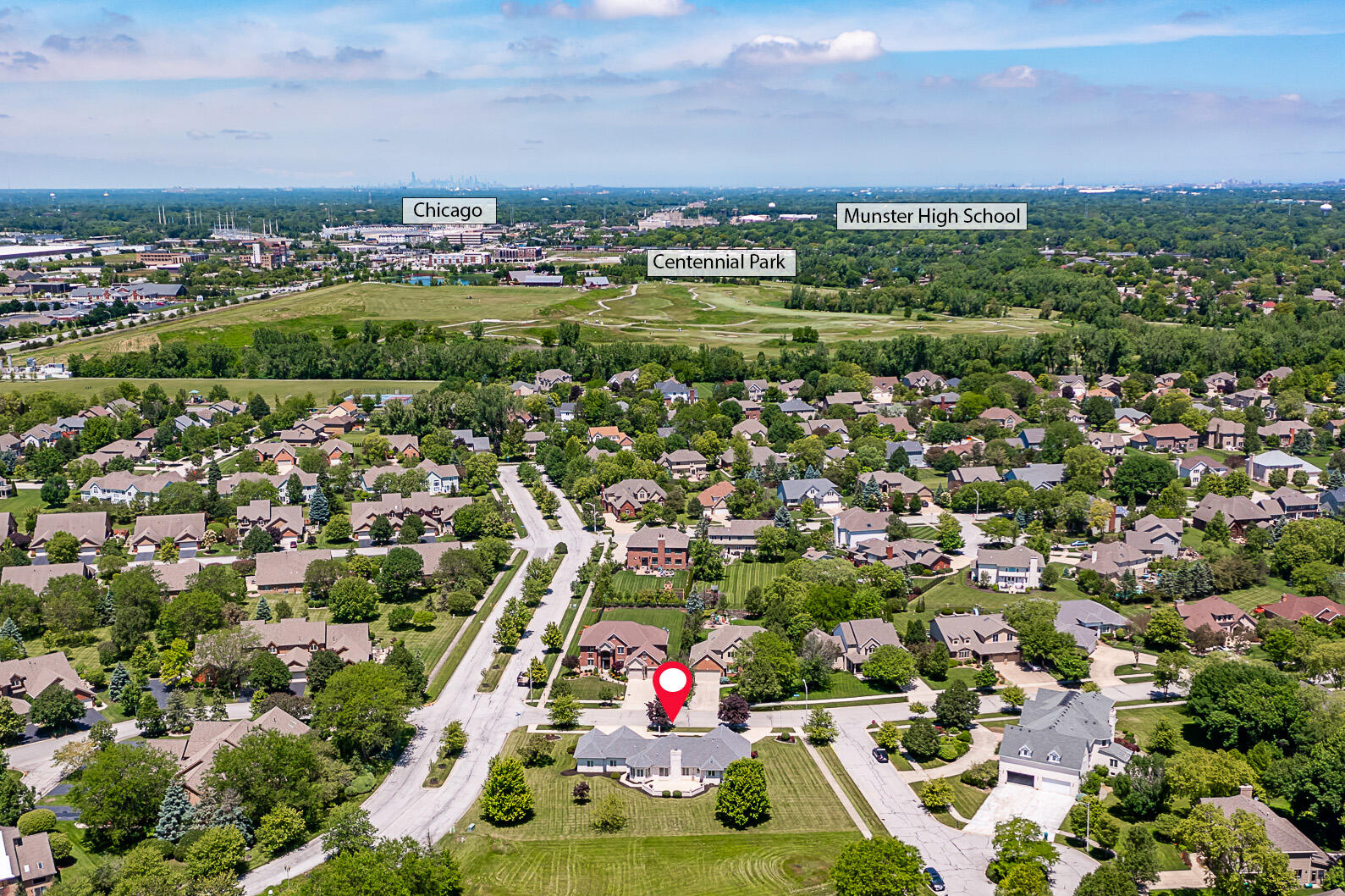 1020 Cornwallis Lane Munster, IN 46321 - Photo 8 of 41 a view of a city