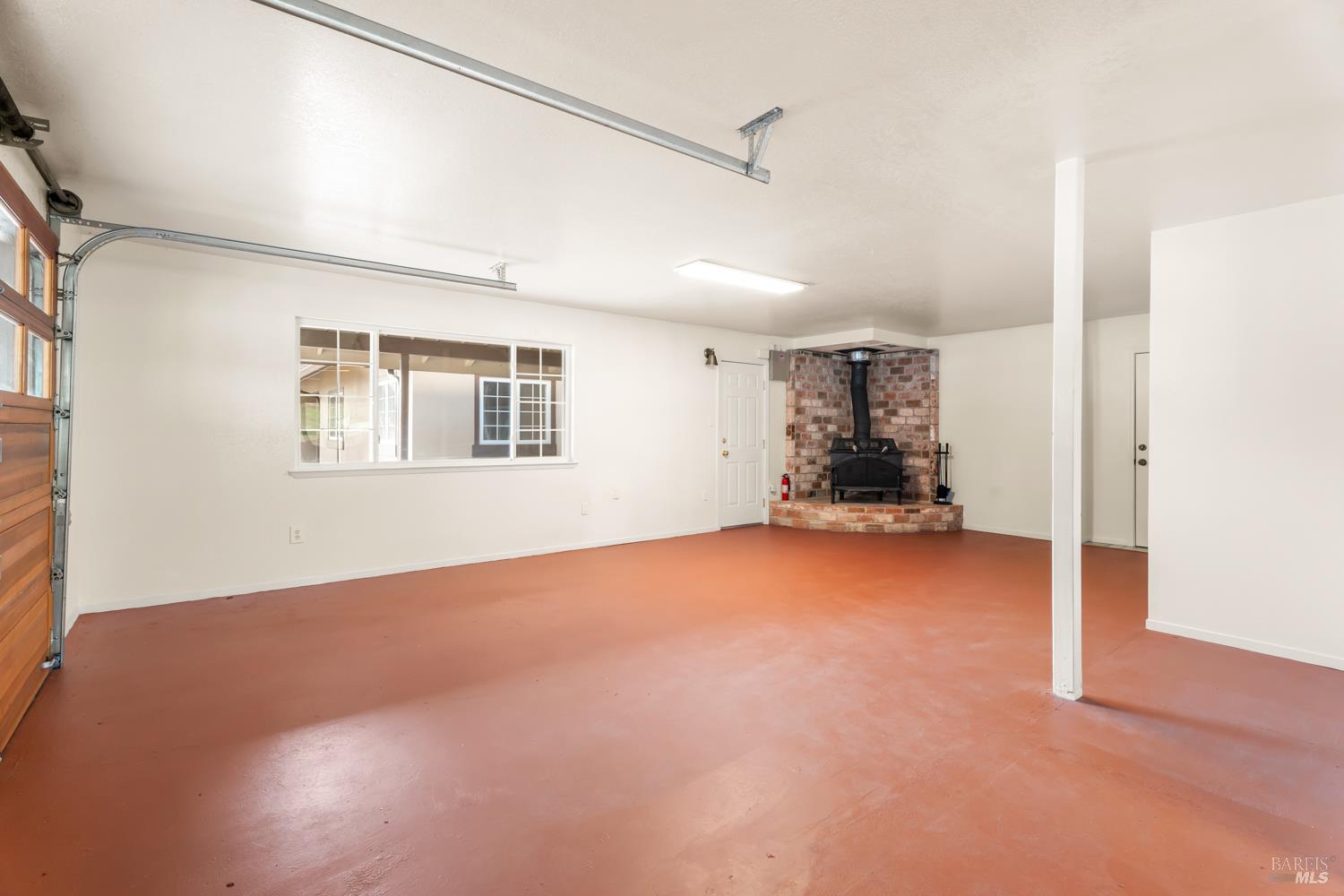4595-4601 Feliz Creek Road Hopland, CA 95449 - Photo 27 of 74 Fireplace in garage