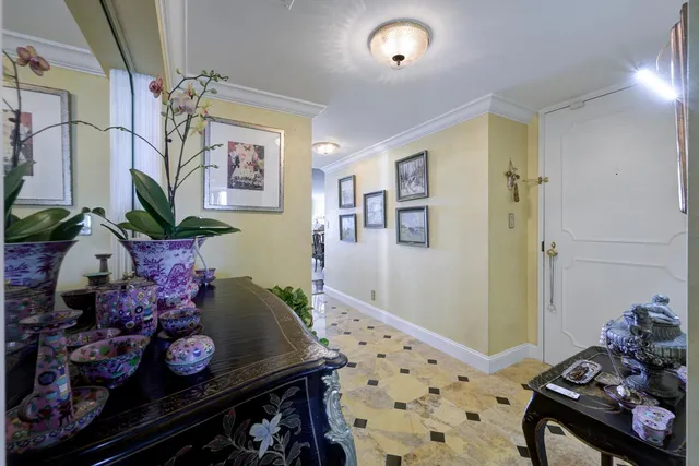 a swimming pool with outdoor seating and yard